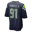Zennovawear Men's Seattle Seahawks Byron Murphy II College Navy Player Game Jersey