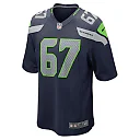 Zennovawear Men's Seattle Seahawks Charles Cross Navy Player Game Jersey