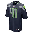 Zennovawear Men's Seattle Seahawks Chris Stoll College Navy Game Jersey