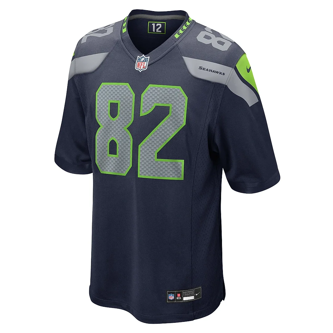 Zennovawear Men's Seattle Seahawks Cody White College Navy Game Jersey
