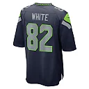 Zennovawear Men's Seattle Seahawks Cody White College Navy Game Jersey