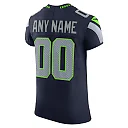 Zennovawear Men's Seattle Seahawks College Navy Vapor F.U.S.E. Elite Custom Jersey
