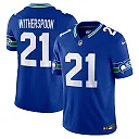 Zennovawear Men's Seattle Seahawks Devon Witherspoon Royal Alternate Vapor F.U.S.E. Limited Jersey