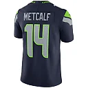 Zennovawear Men's Seattle Seahawks DK Metcalf College Navy Vapor Limited Jersey