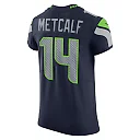 Zennovawear Men's Seattle Seahawks DK Metcalf College Navy Vapor Elite Player Jersey
