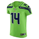 Zennovawear Men's Seattle Seahawks DK Metcalf Neon Green Alternate Vapor Elite Player Jersey