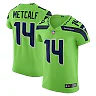 Zennovawear Men's Seattle Seahawks DK Metcalf Neon Green Alternate Vapor Elite Player Jersey
