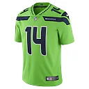 Zennovawear Men's Seattle Seahawks DK Metcalf Neon Green Vapor Limited Player Jersey