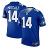 Zennovawear Men's Seattle Seahawks DK Metcalf Royal Alternate Legend Player Performance Top