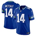 Zennovawear Men's Seattle Seahawks DK Metcalf Royal Vapor F.U.S.E. Limited Jersey