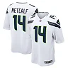 Zennovawear Men's Seattle Seahawks DK Metcalf White Game Jersey