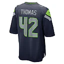 Zennovawear Men's Seattle Seahawks Drake Thomas College Navy Game Jersey