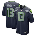Zennovawear Men's Seattle Seahawks Ernest Jones IV College Navy Game Jersey