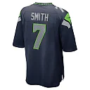 Zennovawear Men's Seattle Seahawks Geno Smith College Navy Game Jersey