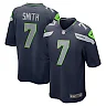 Zennovawear Men's Seattle Seahawks Geno Smith College Navy Game Jersey