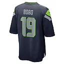 Zennovawear Men's Seattle Seahawks Jake Bobo College Navy Game Jersey
