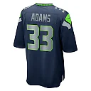 Zennovawear Men's Seattle Seahawks Jamal Adams College Navy Game Team Jersey