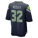 Zennovawear Men's Seattle Seahawks Jerrick Reed II College Navy Game Jersey