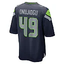 Zennovawear Men's Seattle Seahawks Joshua Onujiogu College Navy Game Jersey