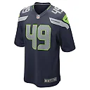 Zennovawear Men's Seattle Seahawks Joshua Onujiogu College Navy Game Player Jersey