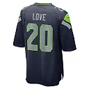 Zennovawear Men's Seattle Seahawks Julian Love College Navy Game Jersey