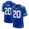 Zennovawear Men's Seattle Seahawks Julian Love Royal Throwback Player Game Jersey