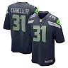 Zennovawear Men's Seattle Seahawks Kam Chancellor College Navy Retired Player Game Jersey
