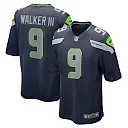 Zennovawear Men's Seattle Seahawks Kenneth Walker III Navy Player Game Jersey