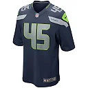 Zennovawear Men's Seattle Seahawks Kenny Easley College Navy Game Retired Player Jersey