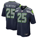 Zennovawear Men's Seattle Seahawks Kenny McIntosh College Navy Game Jersey