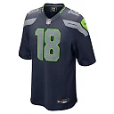 Zennovawear Men's Seattle Seahawks Marcus Simms College Navy Game Jersey