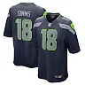 Zennovawear Men's Seattle Seahawks Marcus Simms College Navy Game Jersey