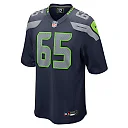 Zennovawear Men's Seattle Seahawks Michael Jerrell College Navy Game Jersey