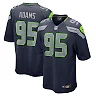 Zennovawear Men's Seattle Seahawks Myles Adams College Navy Game Jersey