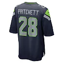 Zennovawear Men's Seattle Seahawks Nehemiah Pritchett College Navy Game Jersey