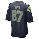 Zennovawear Men's Seattle Seahawks Noah Fant College Navy Game Player Jersey
