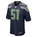 Zennovawear Men's Seattle Seahawks Olu Oluwatimi College Navy Game Jersey