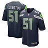 Zennovawear Men's Seattle Seahawks Olusegun Oluwatimi College Navy Game Jersey
