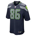 Zennovawear Men's Seattle Seahawks Pharaoh Brown College Navy Game Jersey