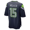 Zennovawear Men's Seattle Seahawks P.J. Walker College Navy Game Jersey