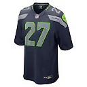 Zennovawear Men's Seattle Seahawks Riq Woolen College Navy Game Jersey