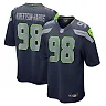 Zennovawear Men's Seattle Seahawks Roy Robertson-Harris College Navy Team Game Jersey