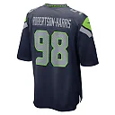 Zennovawear Men's Seattle Seahawks Roy Robertson-Harris College Navy Team Game Jersey