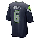Zennovawear Men's Seattle Seahawks Sam Howell College Navy Game Jersey