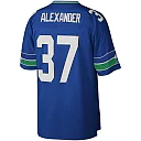 Zennovawear Men's Seattle Seahawks Shaun Alexander Mitchell & Ness Royal Legacy Jersey