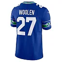 Zennovawear Men's Seattle Seahawks Tariq Woolen Royal Alternate Vapor F.U.S.E. Limited Jersey
