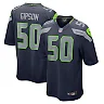 Zennovawear Men's Seattle Seahawks Trevis Gipson College Navy Game Jersey
