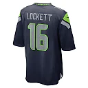 Zennovawear Men's Seattle Seahawks Tyler Lockett College Navy Game Jersey