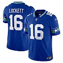 Zennovawear Men's Seattle Seahawks Tyler Lockett Royal Vapor F.U.S.E. Limited Jersey