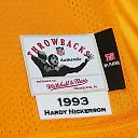 Zennovawear Men's Tampa Bay Buccaneers 1993 Hardy Nickerson Mitchell & Ness Orange Throwback Retired Player Jersey